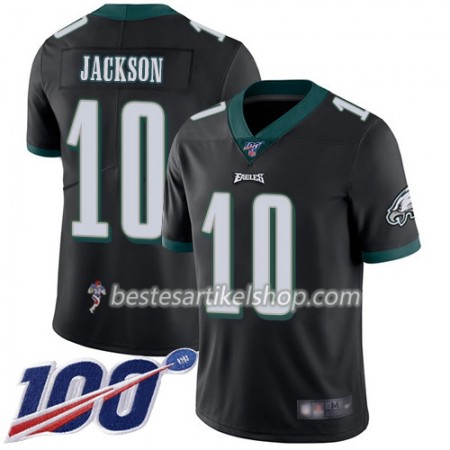 Herren Philadelphia Eagles Trikot DeSean Jackson 10 Nike Schwarz 100th